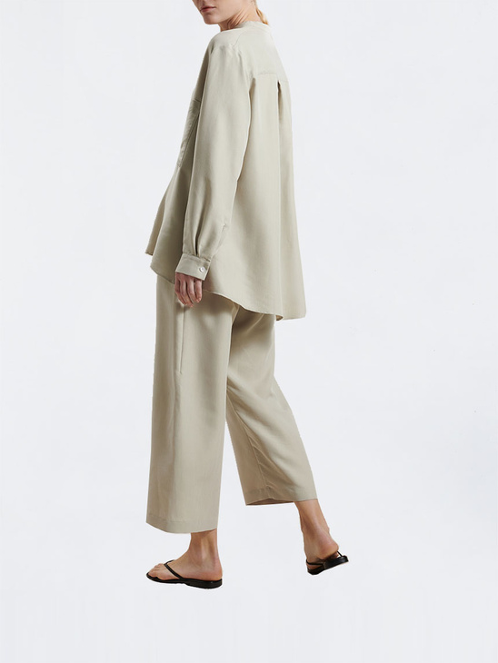 A Part of The Art Airy Pants Pistage Green