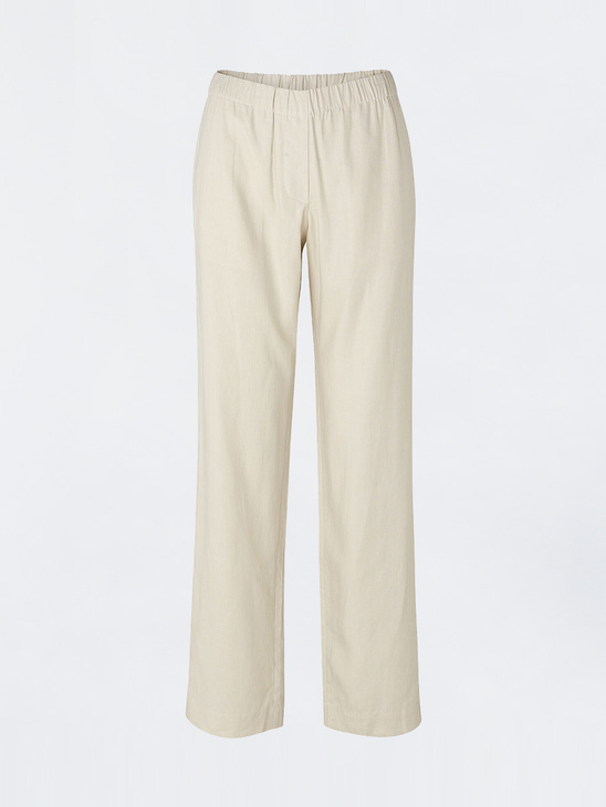 Samsøe & Samsøe Hoys Straight Pants 12663 Warm White