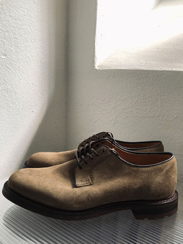 Second Hand Church's Suede Derby Shoes