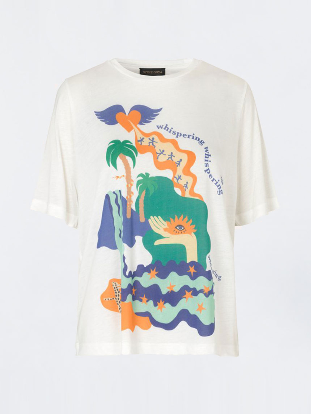 Stine Goya Leonie Placement Tee Landscape