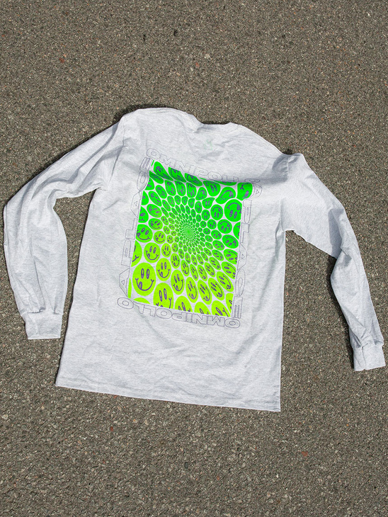 Omnipollo Omnipollo x Aplace Smiley Vortex Grey Longsleeve