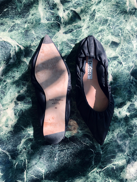 Second Hand Acne Studios Flats