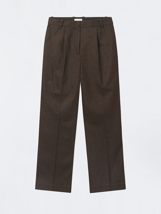 Wood Wood Sophie Trousers Black Check