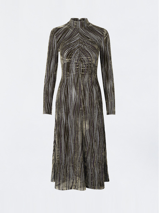 Stine Goya Asher Velvet Devore Wave Seaweed