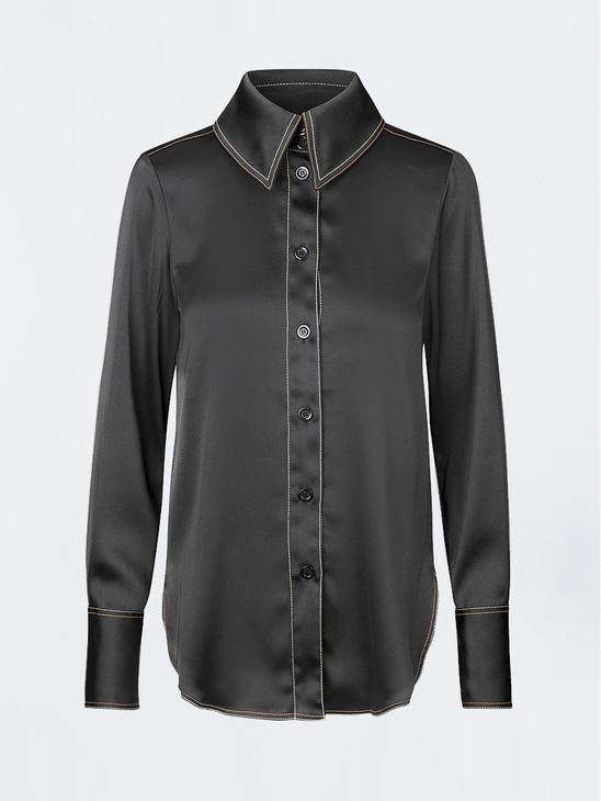 Stine Goya James Solid Sheen Black