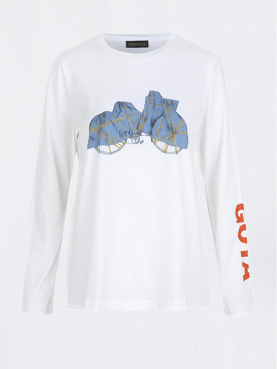 Stine Goya Roxanne Placement Tee Bike