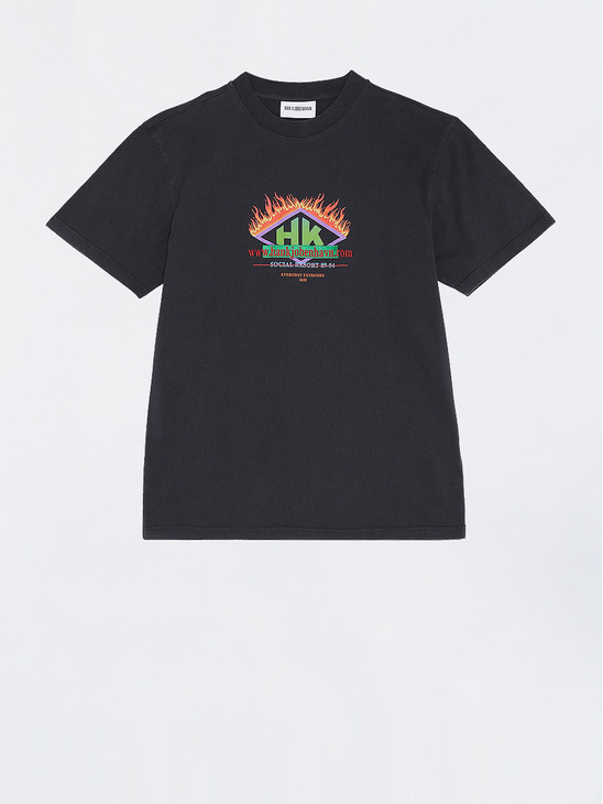 Han Kjøbenhavn Boxy Tee Faded Black