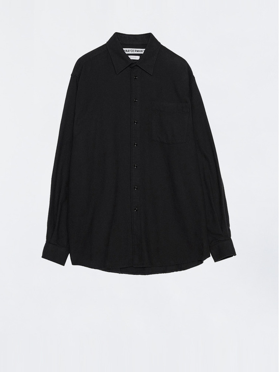 Schnayderman’s Shirt Non-Binary Twill Flanell Black