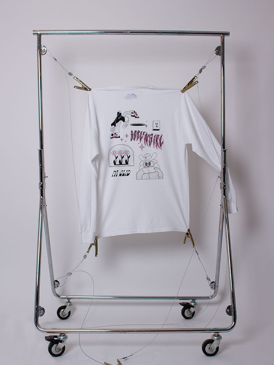 Moa Romanova Goblin Girl Longsleeve White