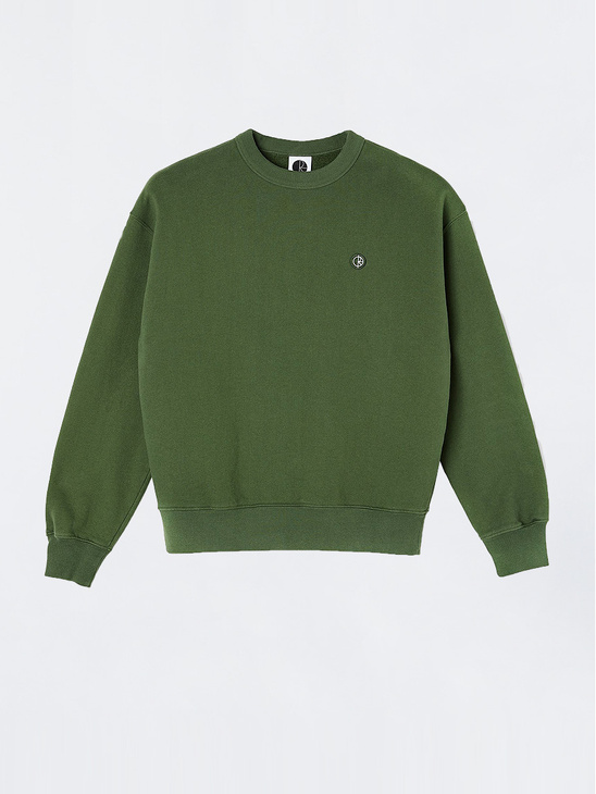 Polar Skate Co. Patch Crewneck Hunter Green