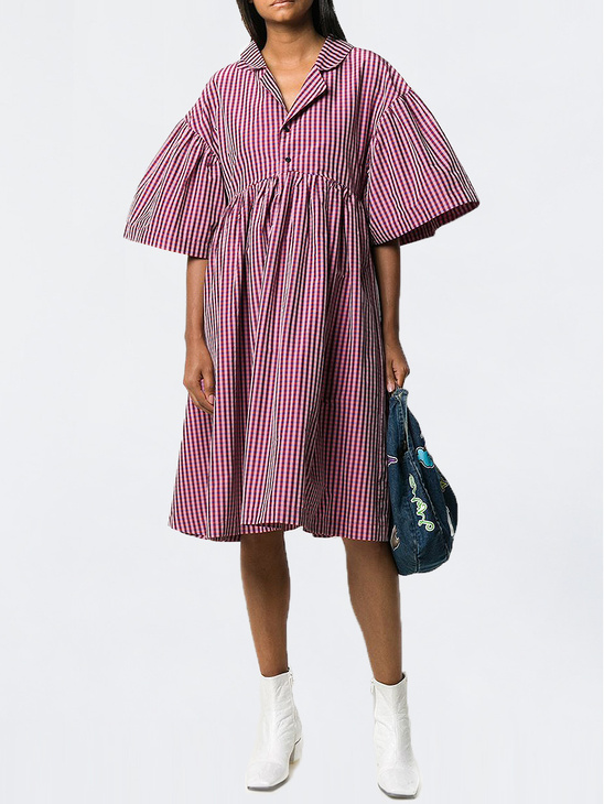 Henrik Vibskov Balsam Dress Rose Tiles