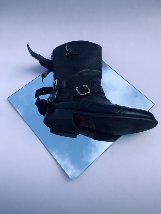Second Hand Balmain Biker Boots