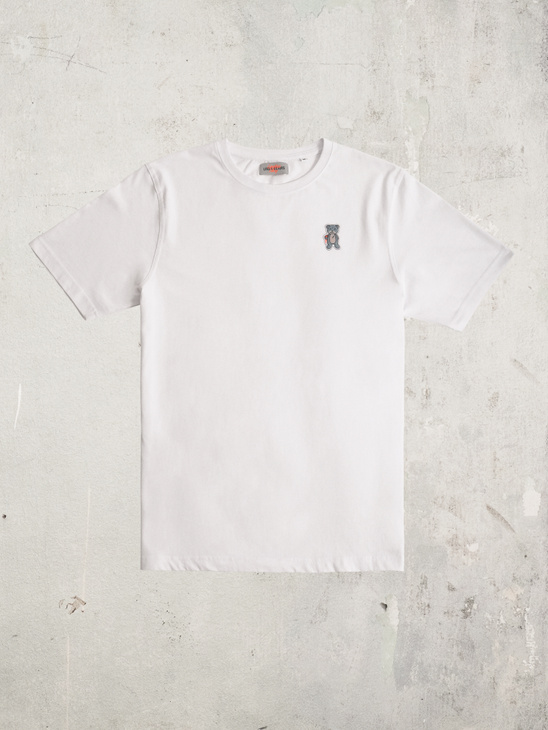 Leslie Tay x Urbanears Teal Green Bear T-Shirt White