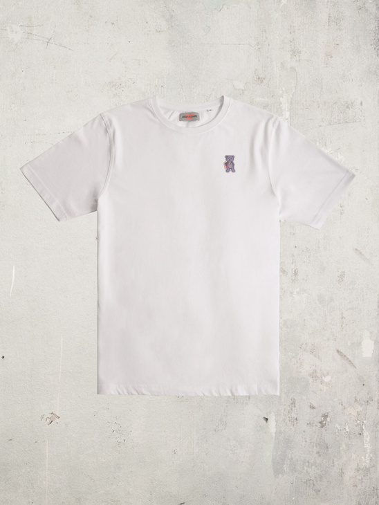 Leslie Tay x Urbanears Ultra Violet Bear T-Shirt White
