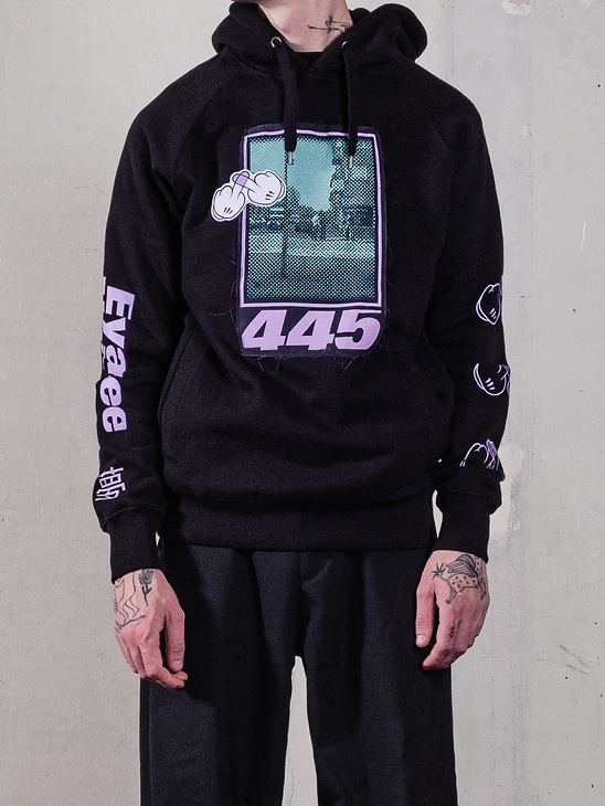 Leslie Tay x Urbanears 445 Hoodie Black