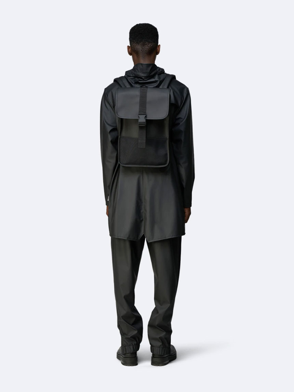 black buckle backpack