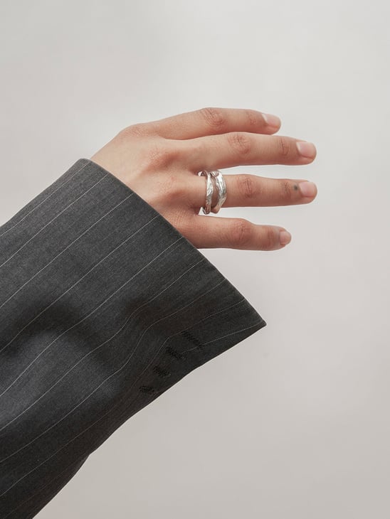 Kultur5 Circle Thin Ring Silver