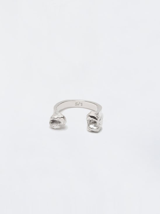 Kultur5 Two Stones Ring Size 2