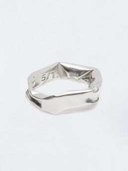 Kultur5 Buckled Ring Silver