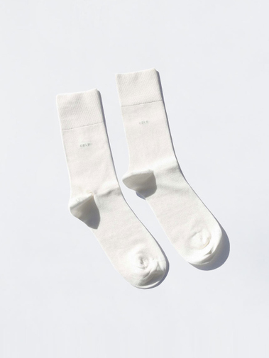 CDLP 5-Pack Bamboo Socks White