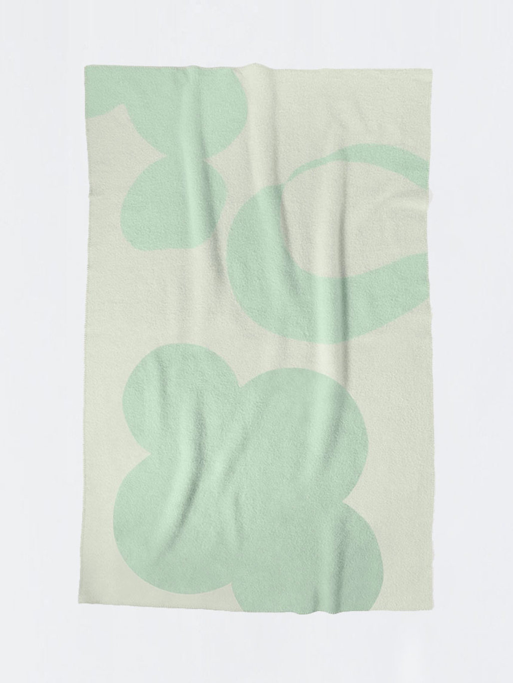 Layered Anemone Blanket Mint