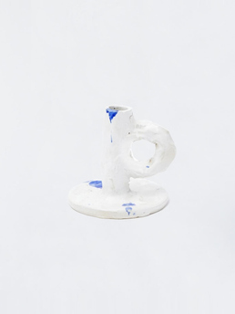 NIKO JUNE Studio Candle Holder White