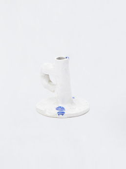 NIKO JUNE Studio Candle Holder White
