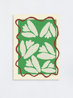 The Poster Club Anna Morner Lily Of The Valley Green