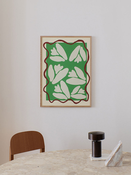 The Poster Club Anna Morner Lily Of The Valley Green