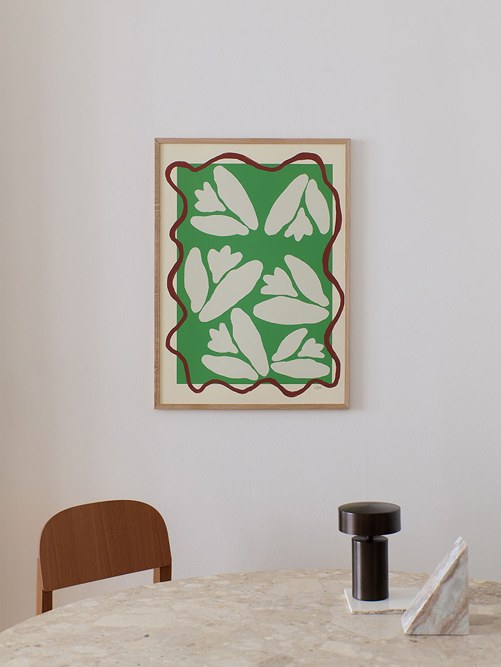 The Poster Club Anna Morner Lily Of The Valley Green