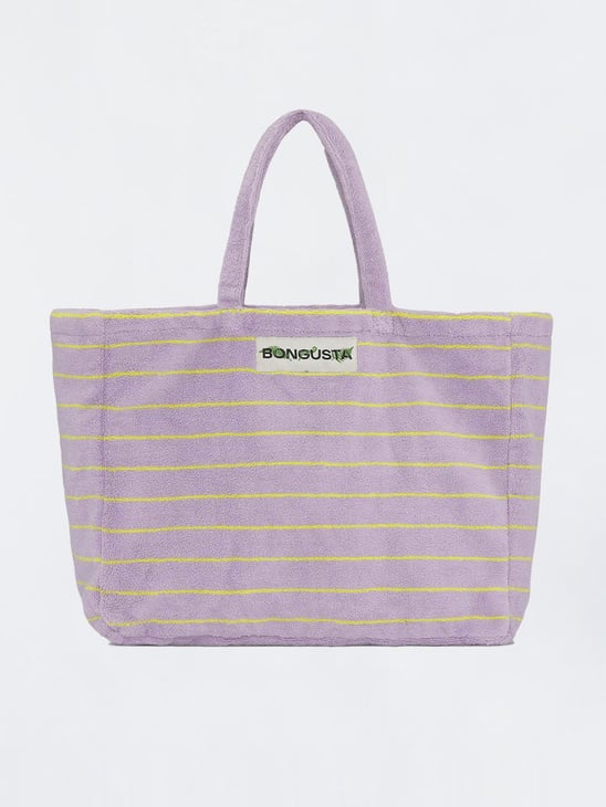 Bongusta Naram Weekend Bag Lilac / Neon Yellow