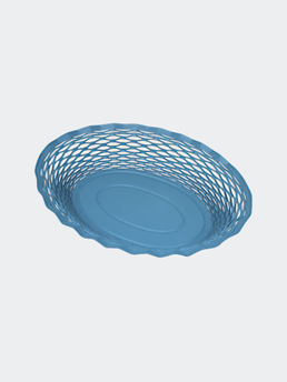 Roger Orfèvre Bread Basket L Blue