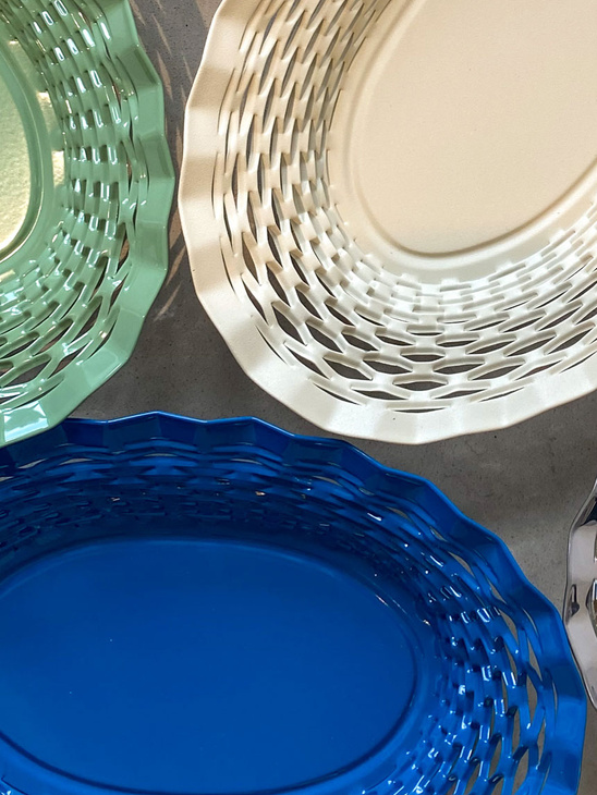 Roger Orfèvre Bread Basket S Creme