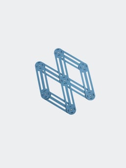 Roger Orfèvre Trivet M Blue
