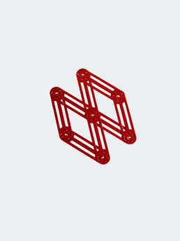 Roger Orfèvre Trivet M Red