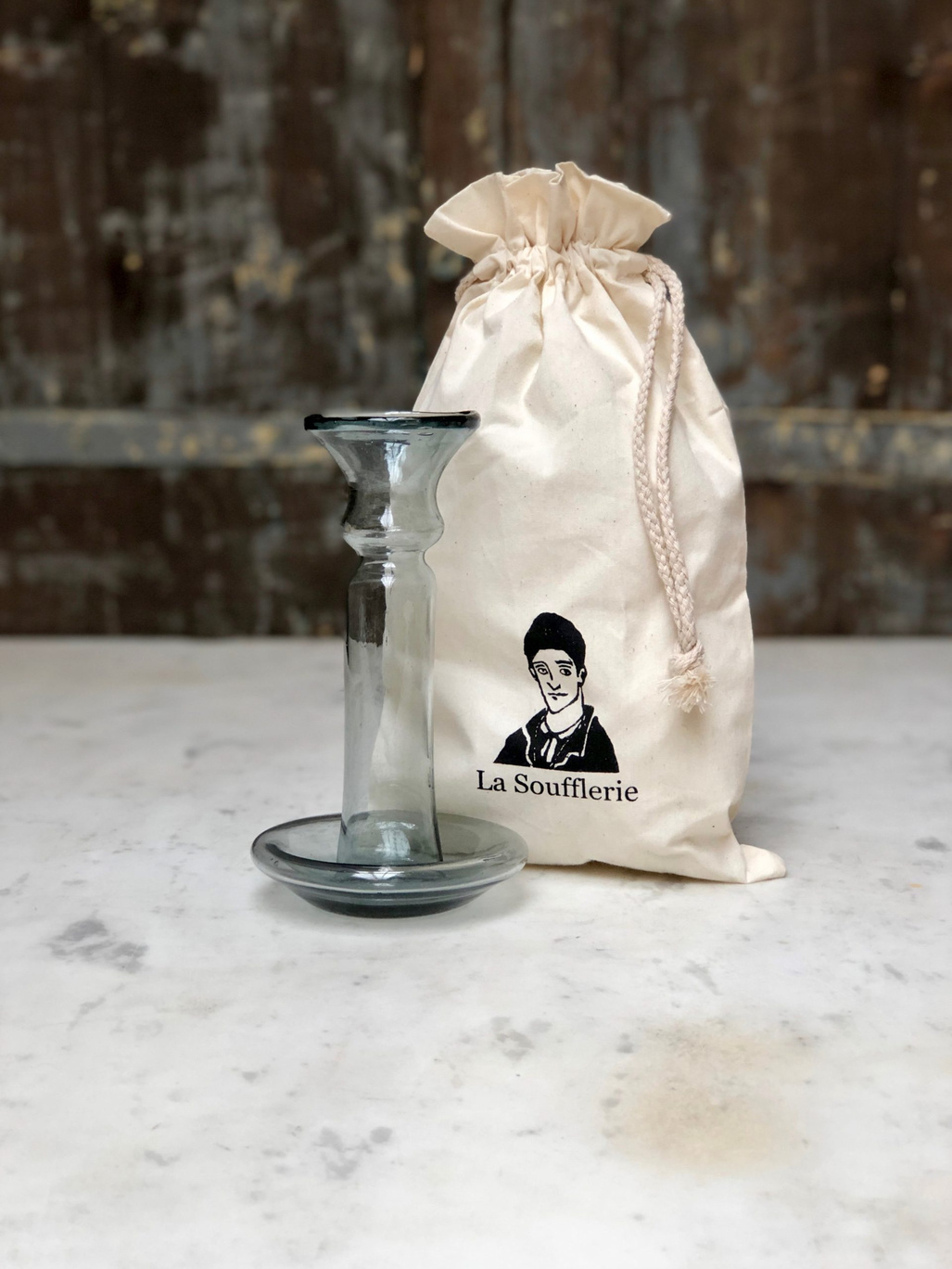 La Soufflerie Porta Candele Smoky