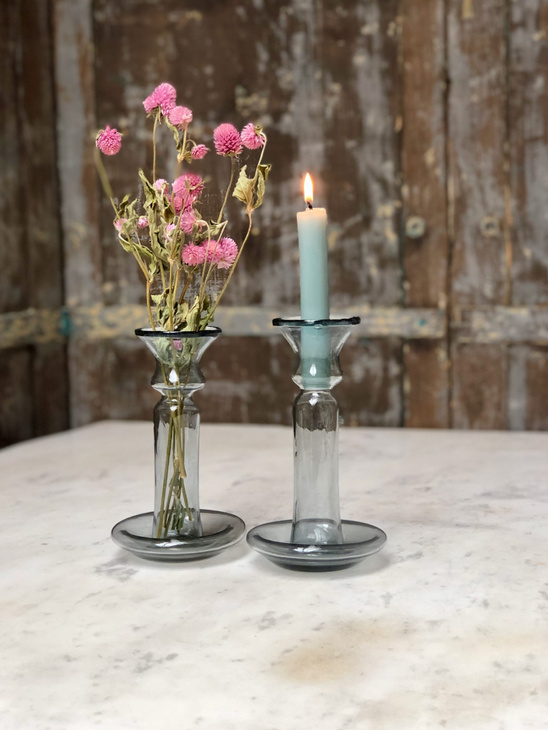 La Soufflerie Porta Candele Smoky