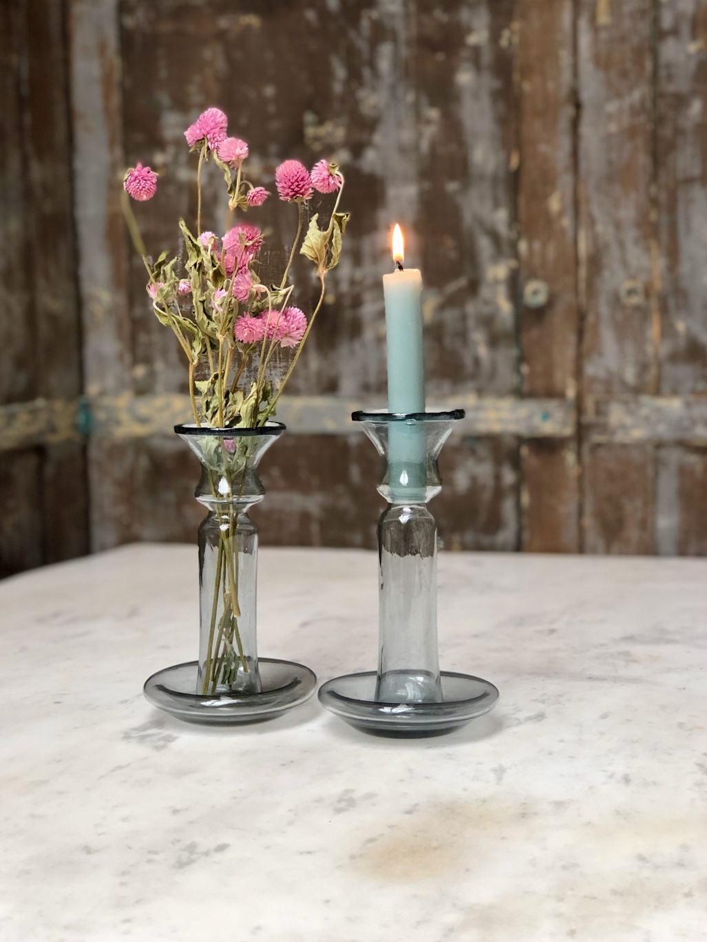 La Soufflerie Porta Candele Smoky