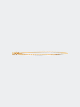Cornelia Webb Slized Zigzag Bracelet Mini .53 Gold Plated Sterling