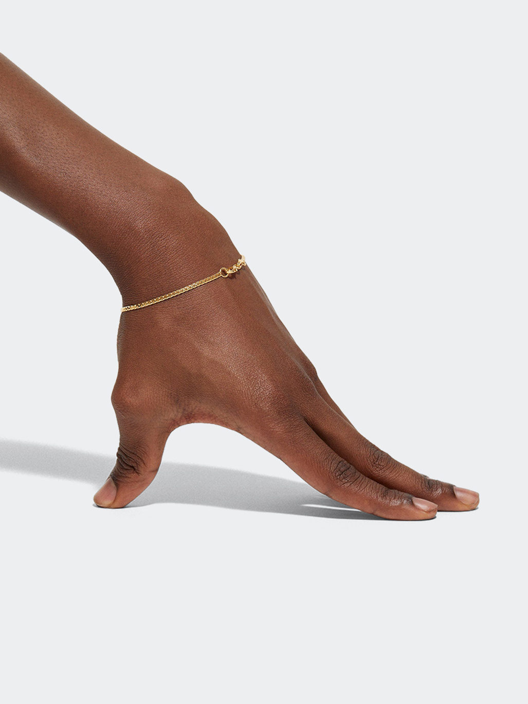 Cornelia Webb Slized Zigzag Bracelet Mini .53 Gold Plated Sterling
