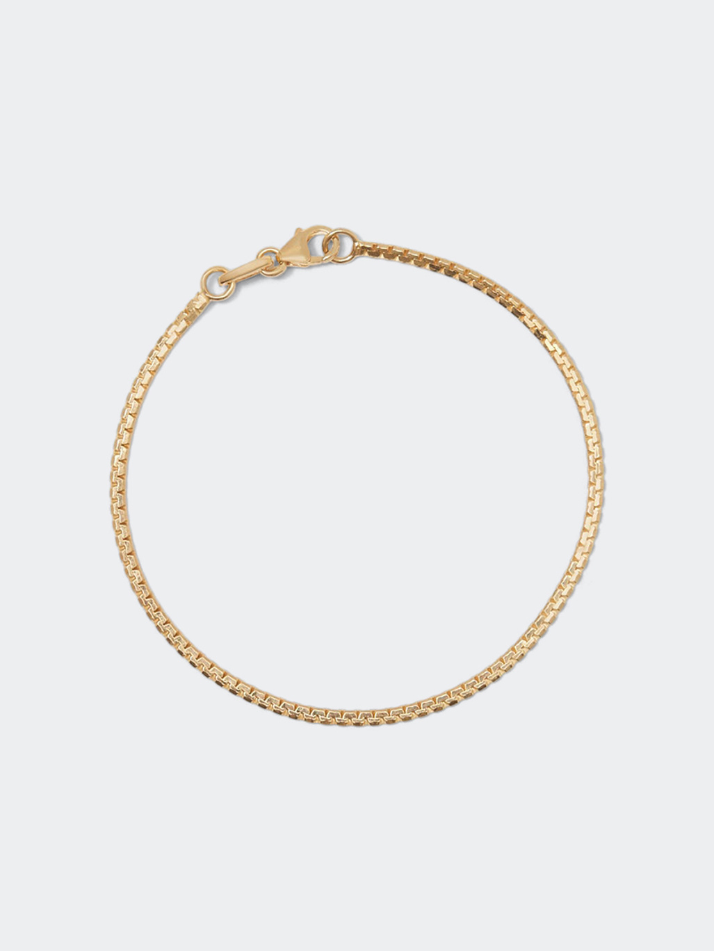 Cornelia Webb Slized Zigzag Bracelet Mini .53 Gold Plated Sterling
