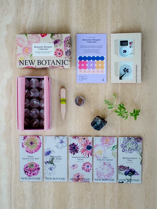 New Botanic Romantic Bouquet Collection