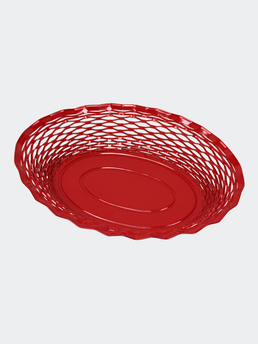 Roger Orfèvre Bread Basket L Red