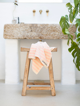 Bongusta Naram Guest Towel Tropical / Creme
