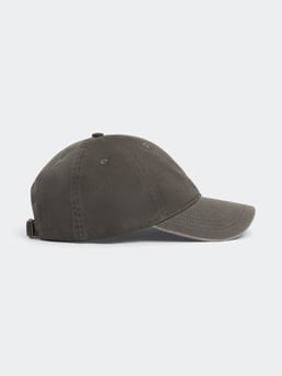 Wood Wood Low Profile Twill Cap 1004 Dark Grey