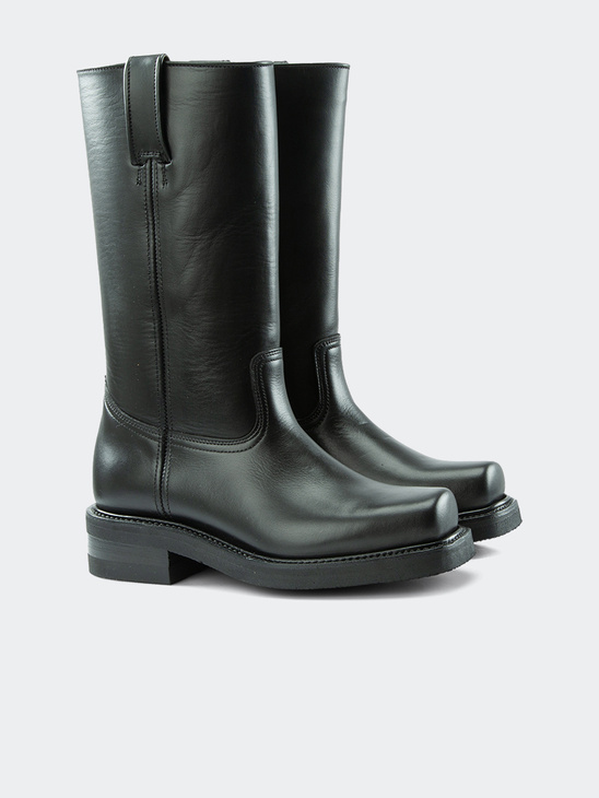 Primeboots Biker Box Calf Black
