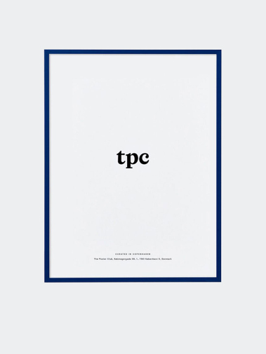 The Poster Club Blue Wood Frame 50x70