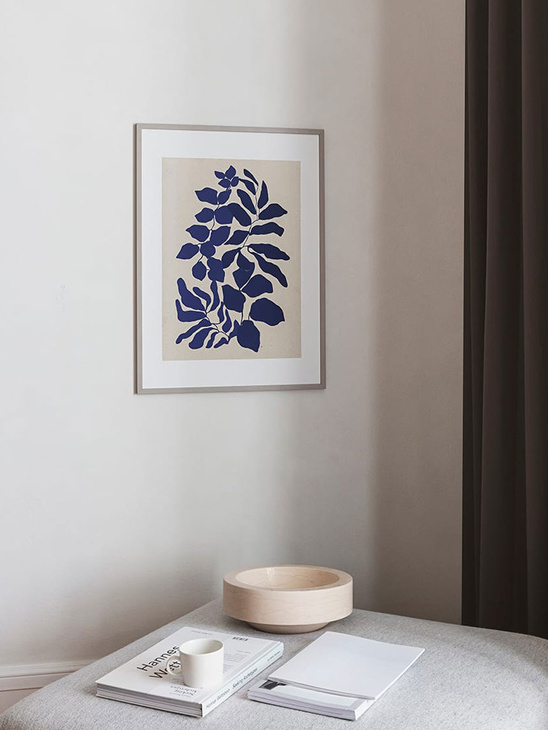 The Poster Club Beige Wood Frame 50x70