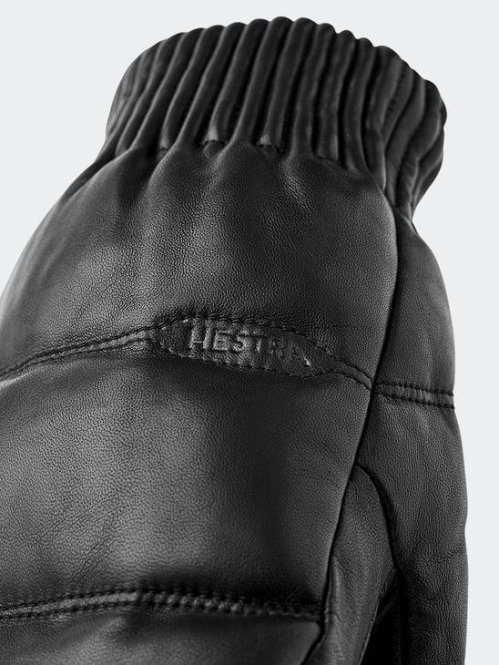 Hestra Valdres Mitt Black