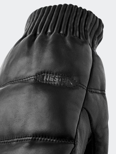 Hestra Valdres Mitt Black
